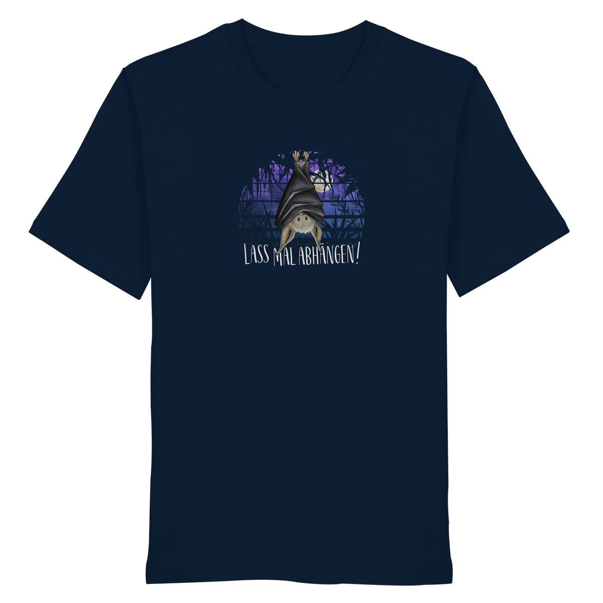 Lass mal abhängen Fledermaus - Organic Shirt