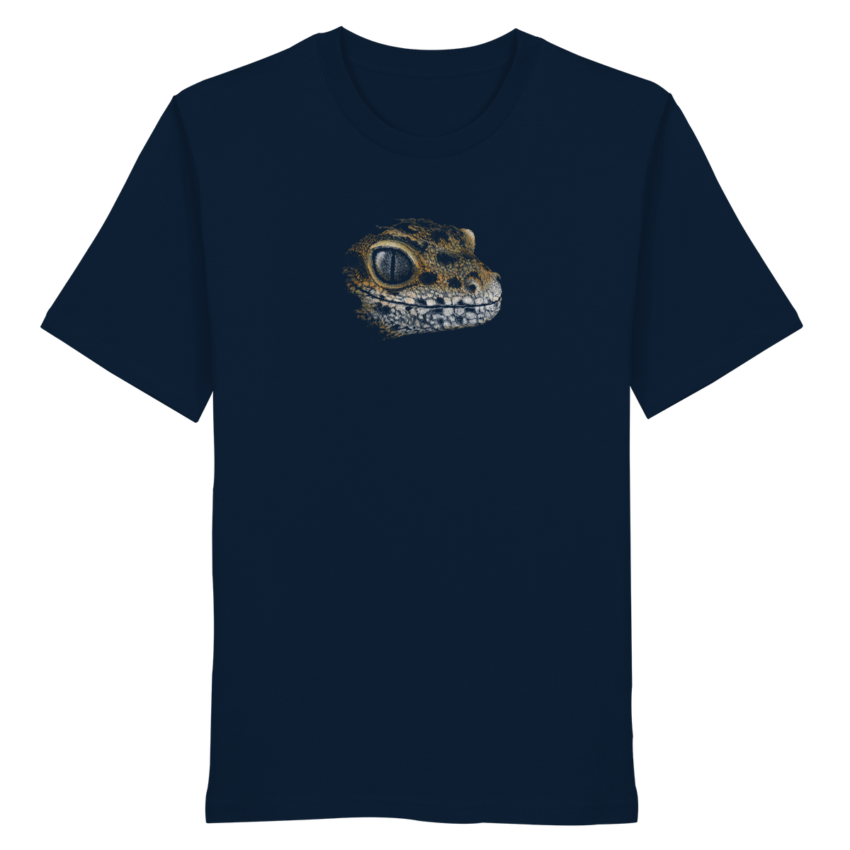 Leopard Gecko Skizze Kritzelkunst - Organic Shirt