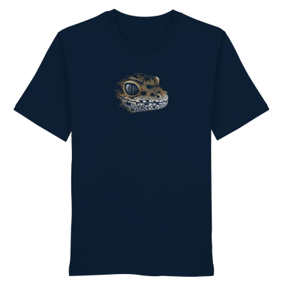 Leopard Gecko Skizze Kritzelkunst - Organic Shirt