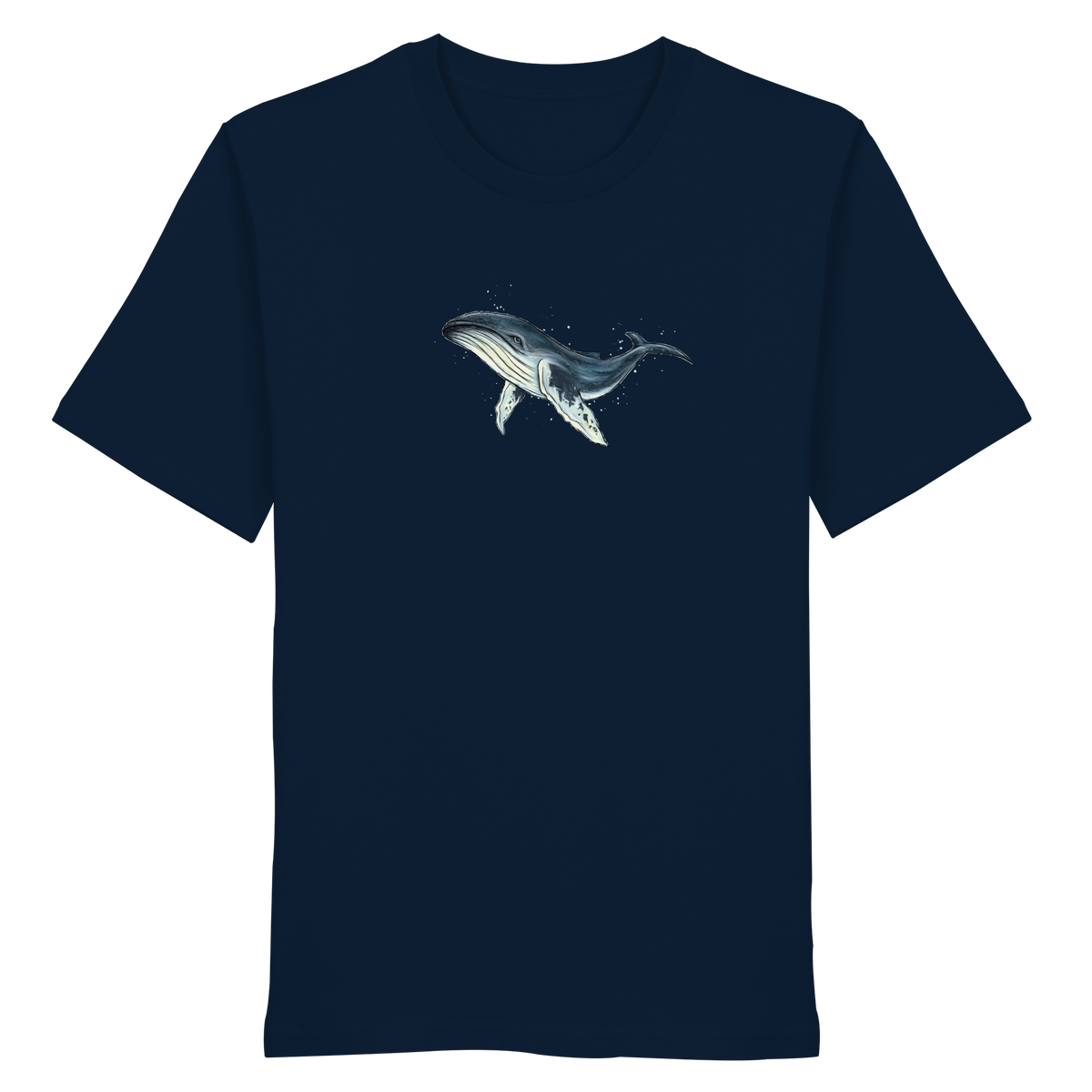 Tiefsee Ozean-Riese Buckelwal - Organic Shirt