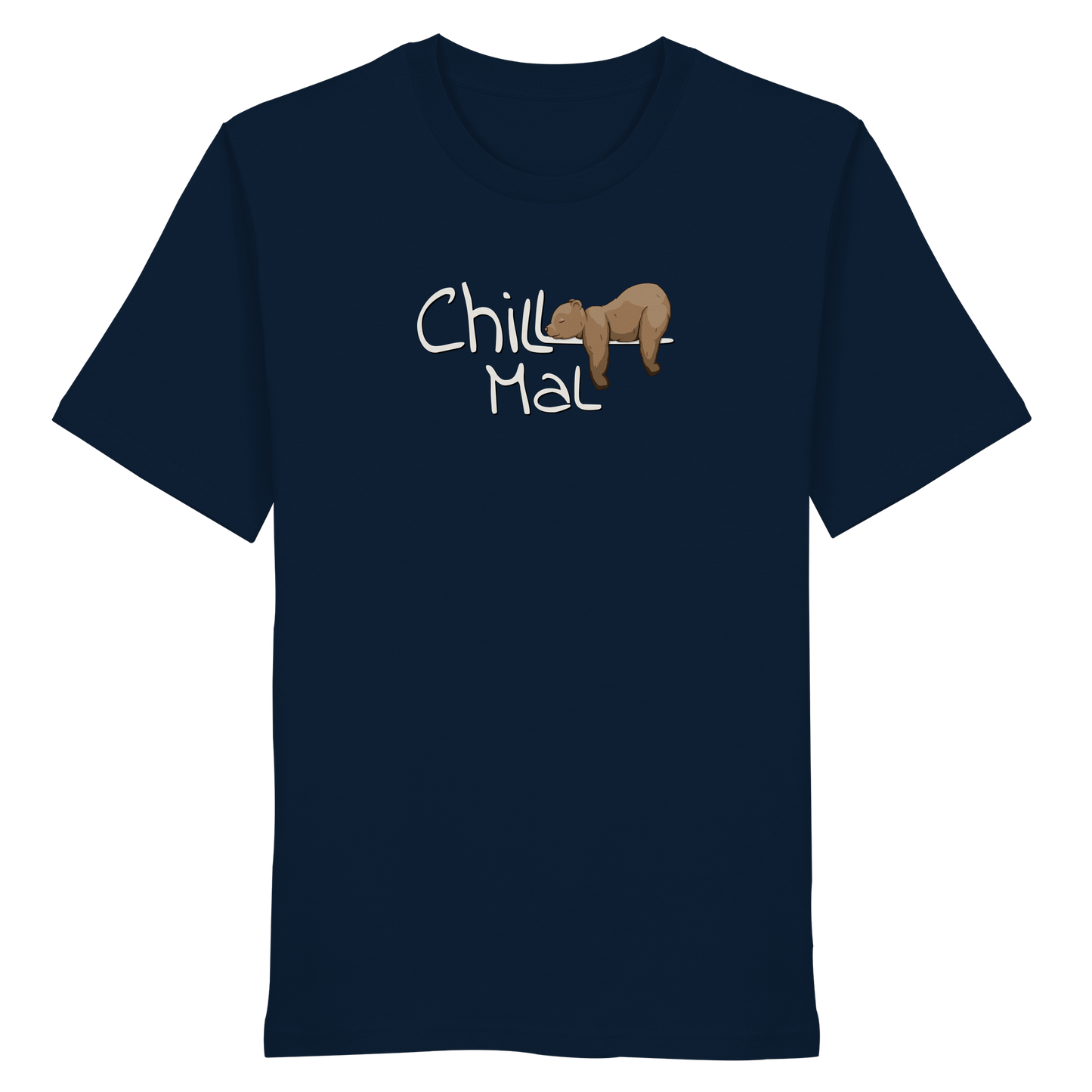 Chill Mal schläfriger Braunbär - Organic Shirt
