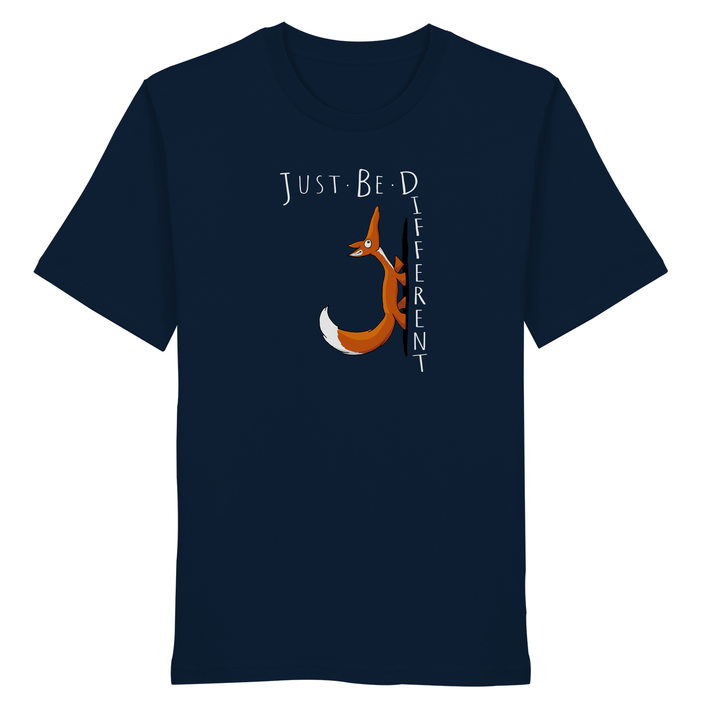 Just Be Different | Sei Anders, kleiner Fuchs - Organic Shirt