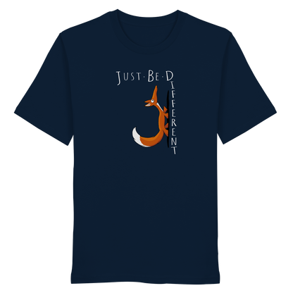 Just Be Different | Sei Anders, kleiner Fuchs - Organic Shirt