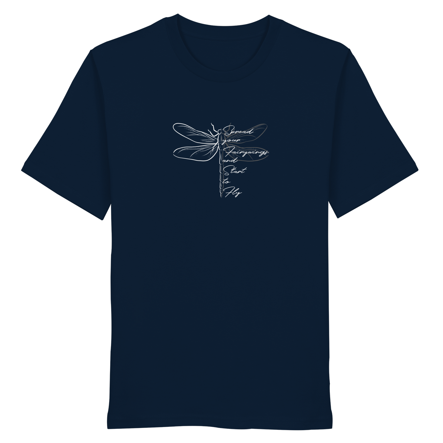 Breite die Flügel aus und flieg los | Libelle - Organic Shirt