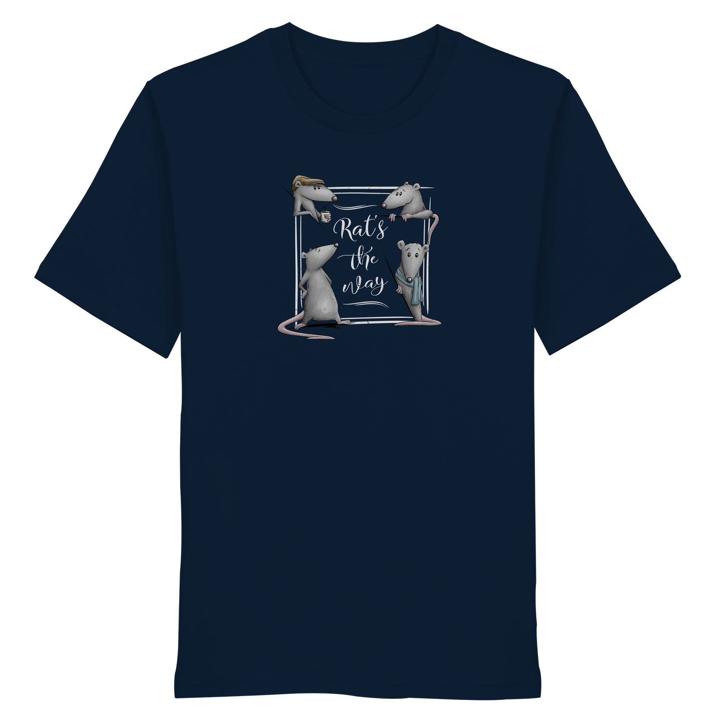 Rat’s The Way Kaffeehaus Ratten - Organic Shirt