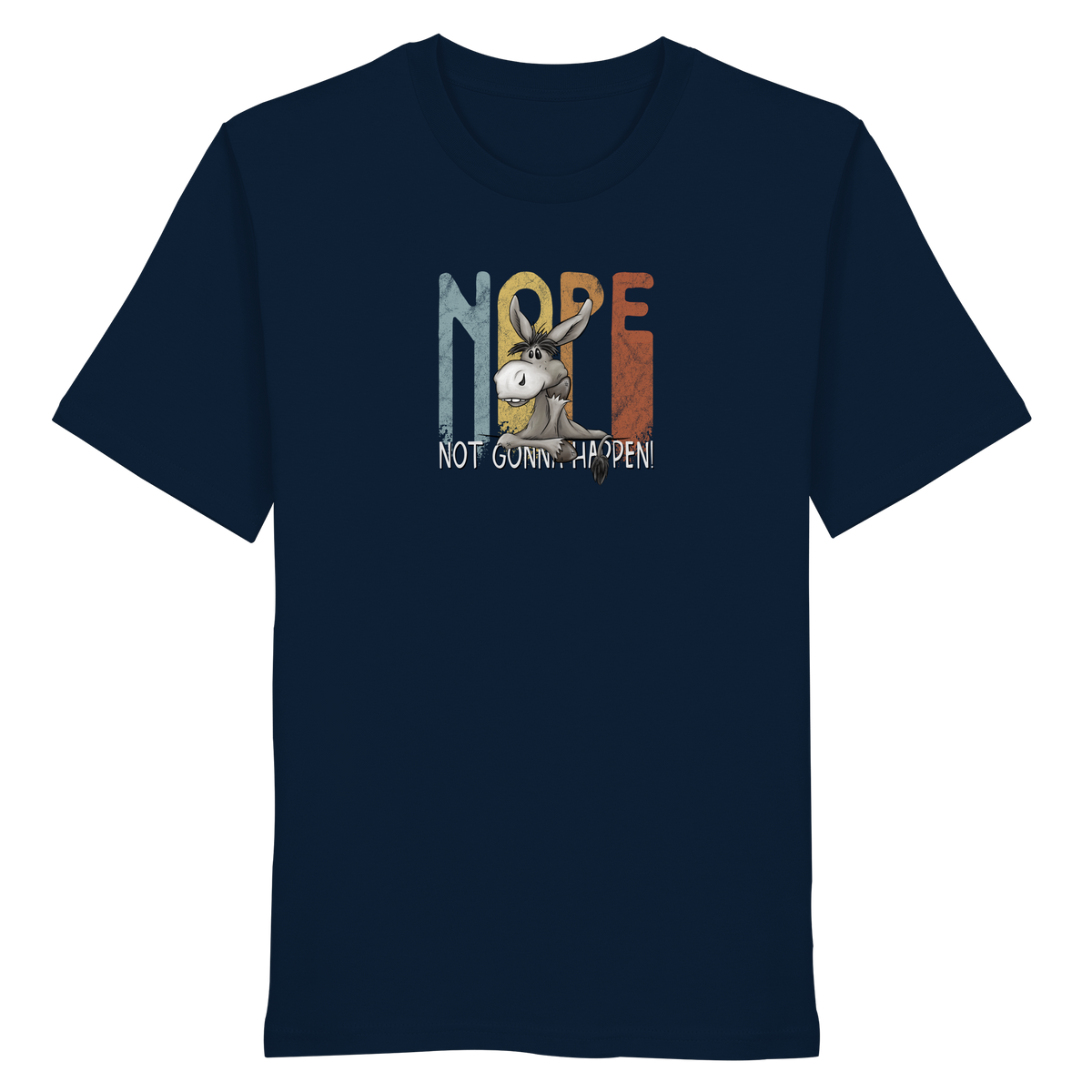 Nope | bockiger Esel - Organic Shirt