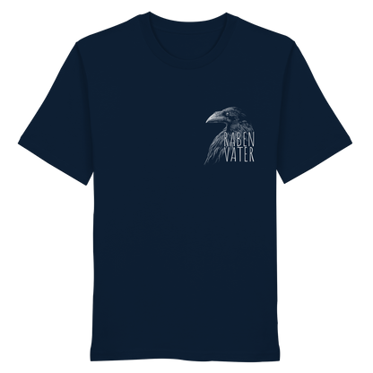 Rabenvater schwarzer Rabe Krähe - Organic Shirt