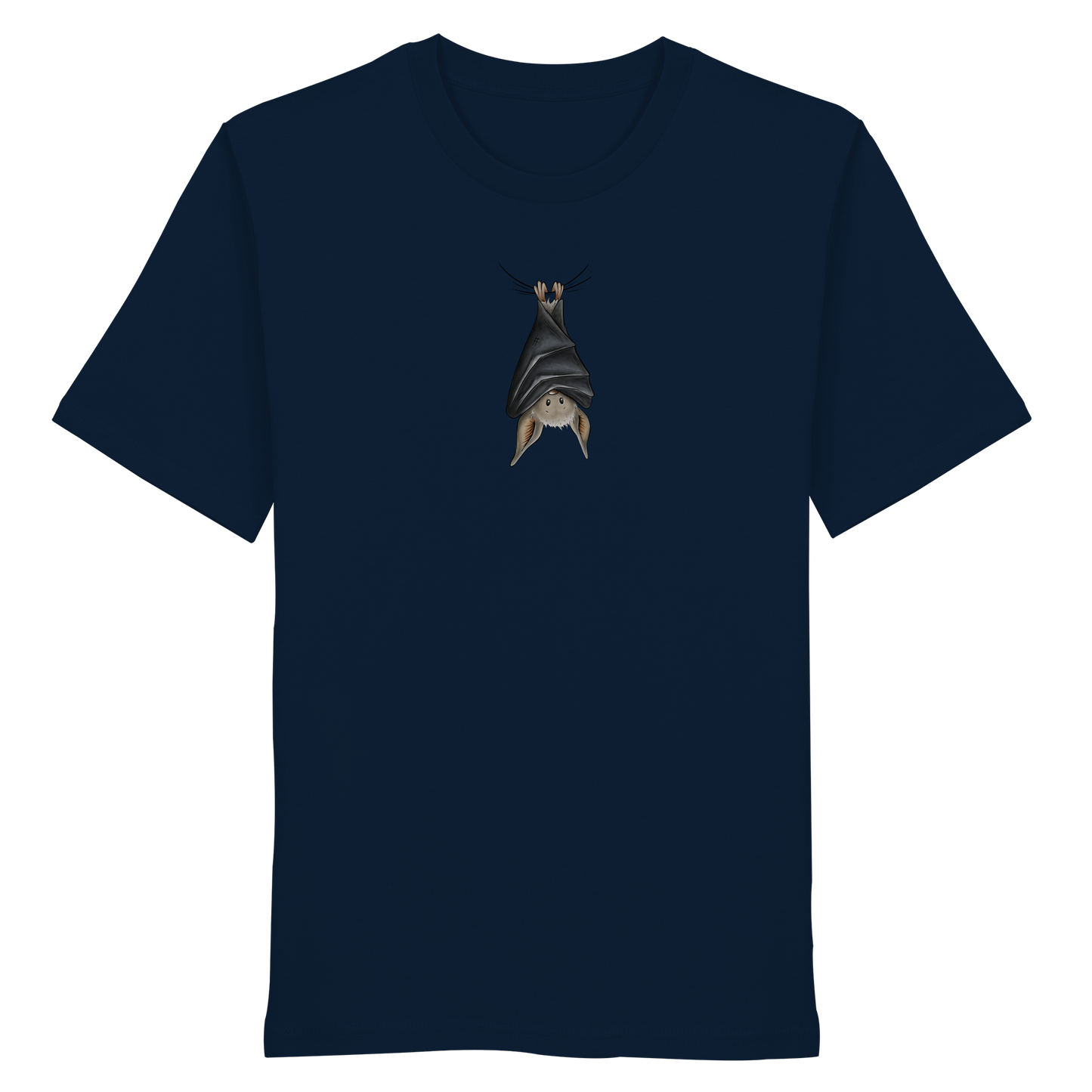 Lustig chillende Fledermaus - Organic Shirt