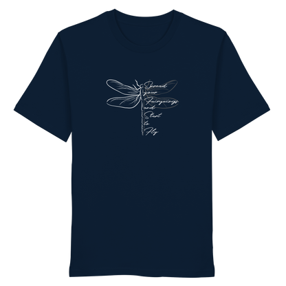 Breite die Flügel aus und flieg los | Libelle - Organic Shirt