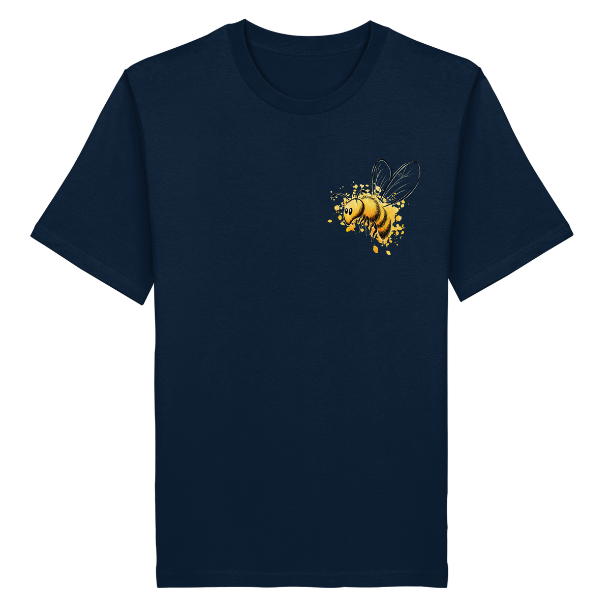 Lässige kleine Honig-Biene - Organic Shirt