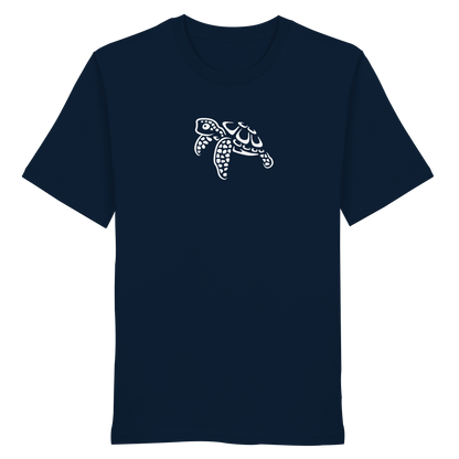 schwimmende Meeres-Schildkröte - Organic Shirt