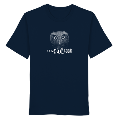 OWL Good | Kritzel-Kunst-Eule - Organic Shirt
