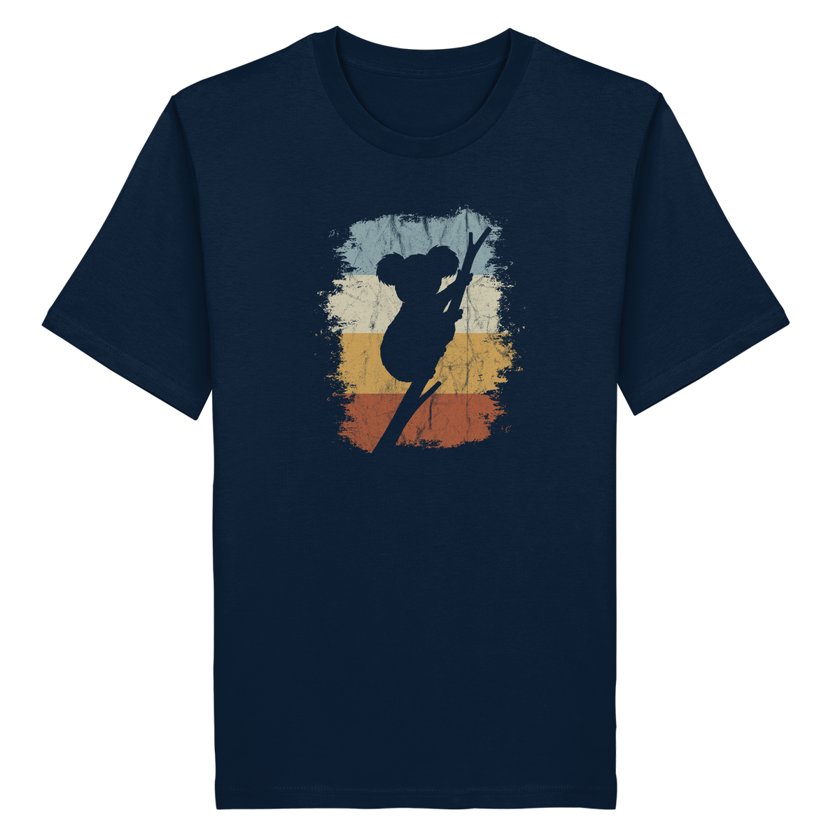 Retro kletternder Koala-Bär - Organic Shirt