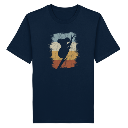 Retro kletternder Koala-Bär - Organic Shirt