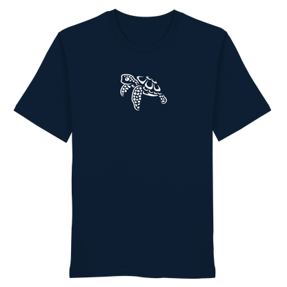 schwimmende Meeres-Schildkröte - Organic Shirt