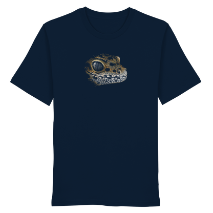 Leopard Gecko Skizze Kritzelkunst - Organic Shirt