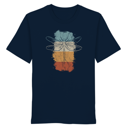 Retro Kunst Libelle | Vintage Dragonfly - Organic Shirt