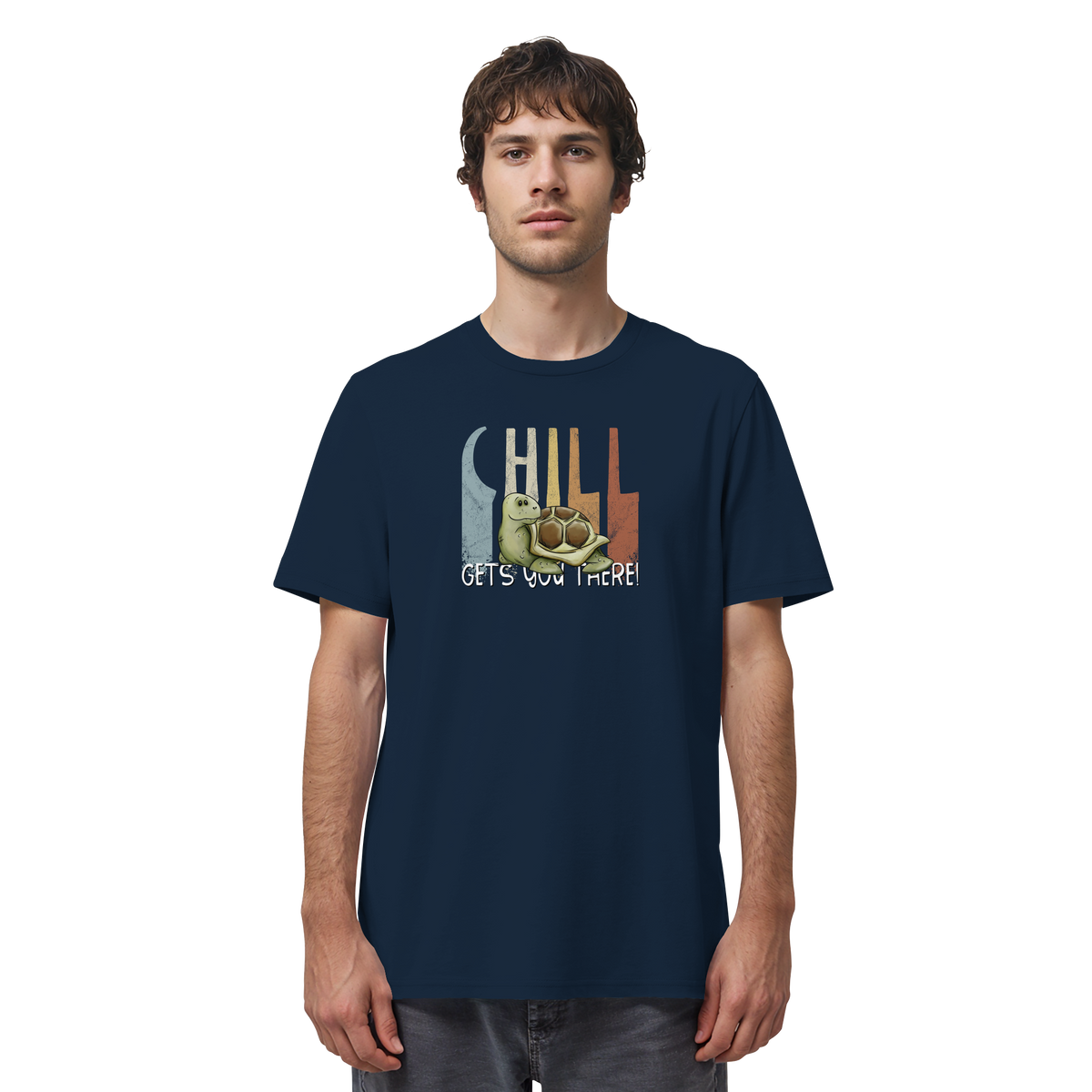 Gechillt gemütliche Schildkröte - Organic Shirt