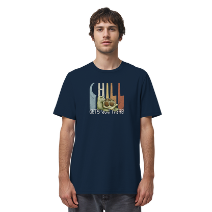 Gechillt gemütliche Schildkröte - Organic Shirt