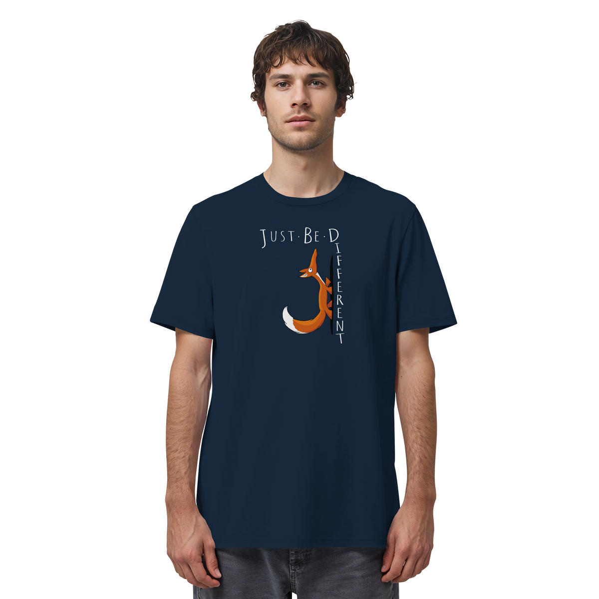 Just Be Different | Sei Anders, kleiner Fuchs - Organic Shirt