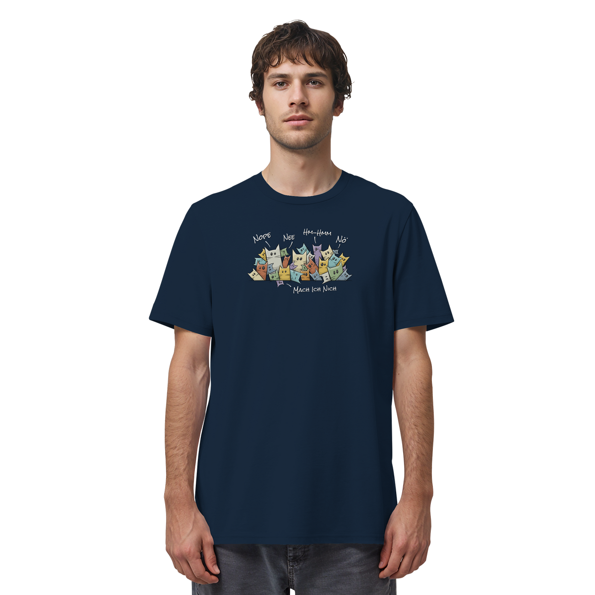 Nope, Nee, Nö Katzen - Organic Shirt