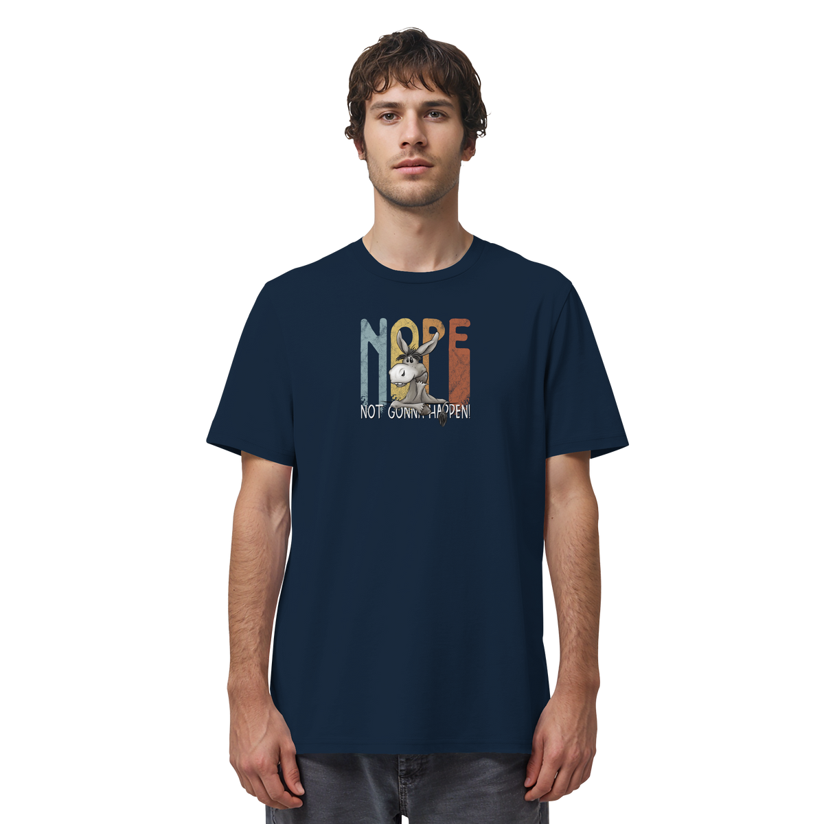 Nope | bockiger Esel - Organic Shirt