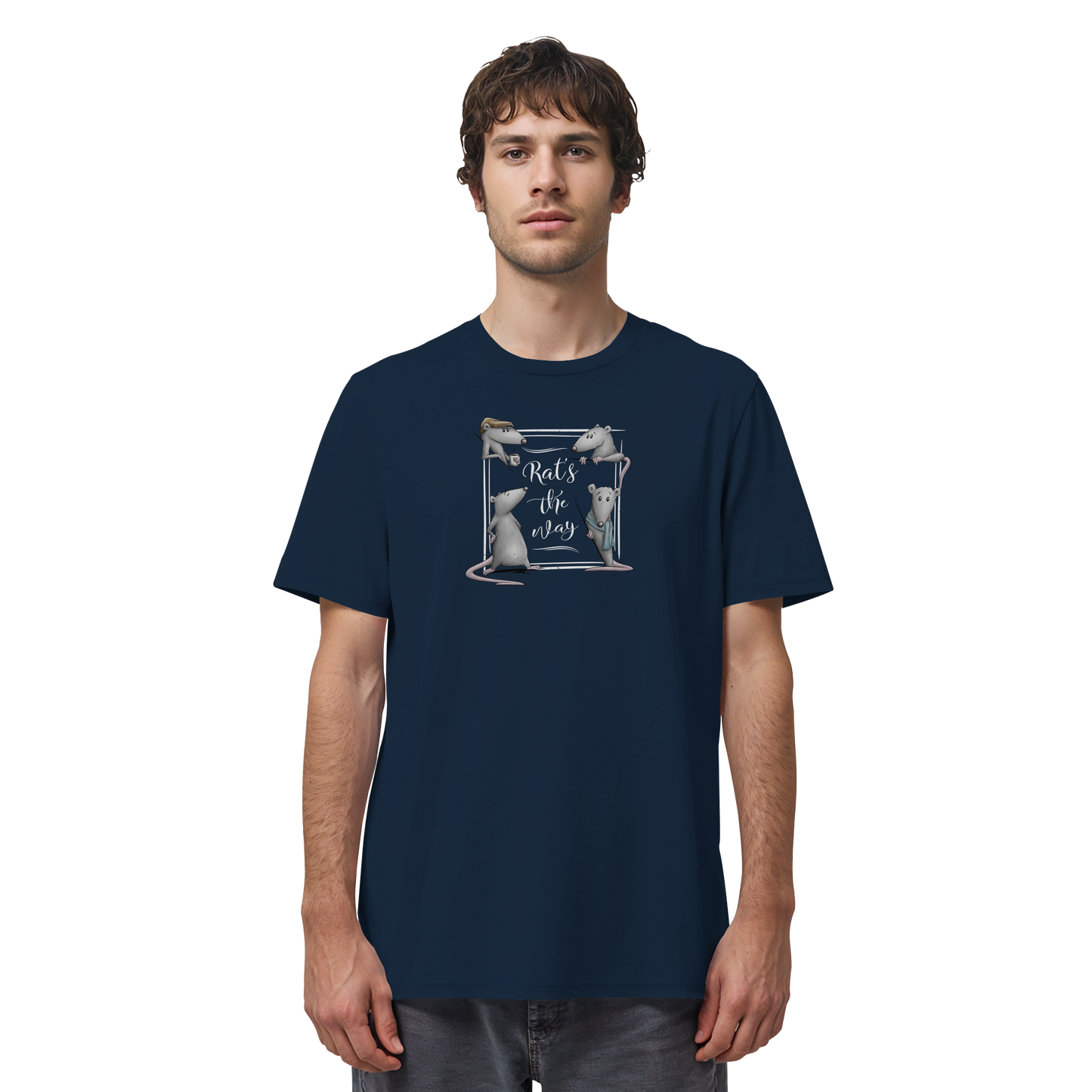 Rat’s The Way Kaffeehaus Ratten - Organic Shirt