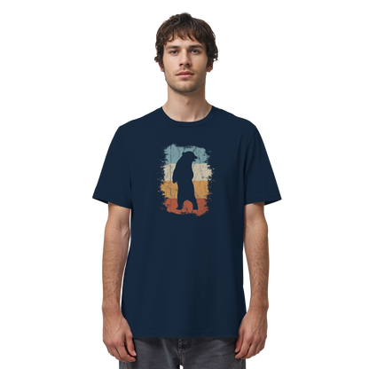 Retro Bären-Silhouette - Organic Shirt