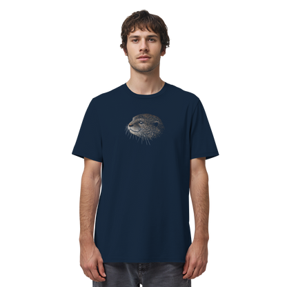 Otter Bleistift Zeichnung KritzelKunst - Organic Shirt