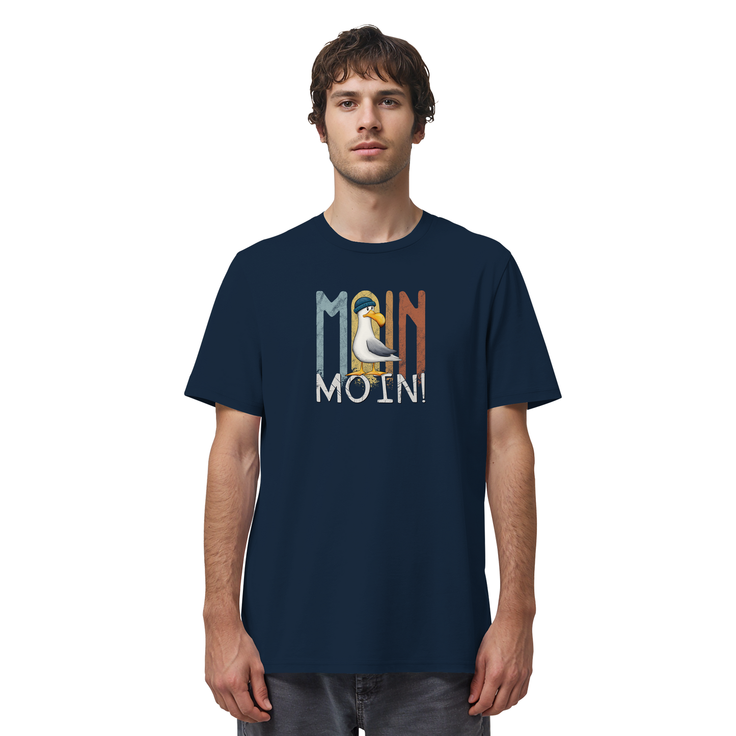 Moin Moin norddeutsche Möwe - Organic Shirt