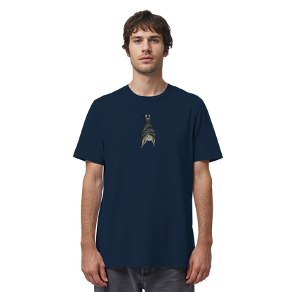 Lustig chillende Fledermaus - Organic Shirt