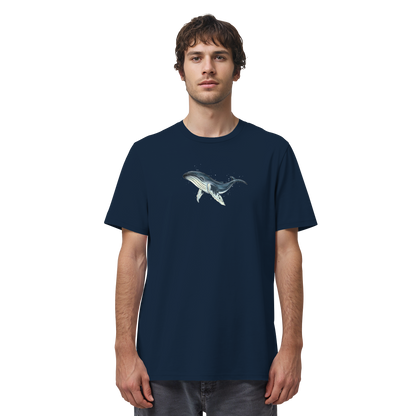 Tiefsee Ozean-Riese Buckelwal - Organic Shirt