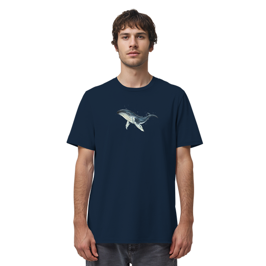 Tiefsee Ozean-Riese Buckelwal - Organic Shirt