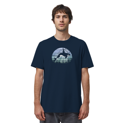 Retro Tiefsee Schwertwal Orca - Organic Shirt