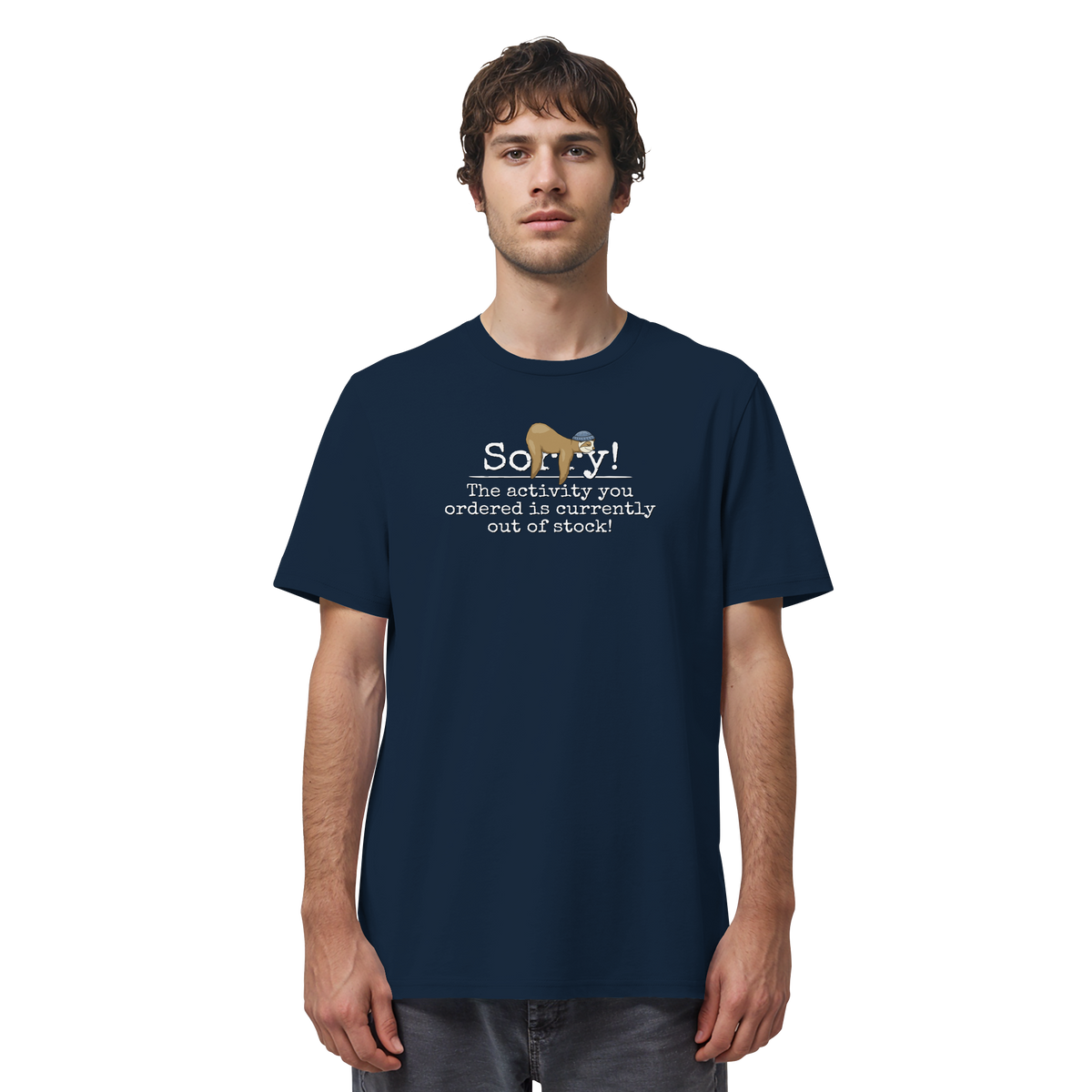 No-Activity Faultier - Organic Shirt