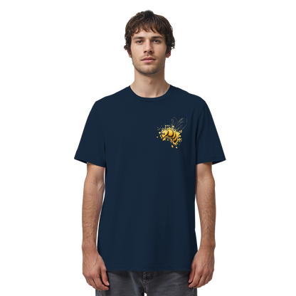 Lässige kleine Honig-Biene - Organic Shirt