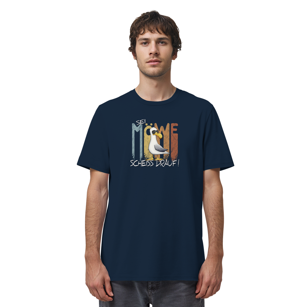 Sei Möwe Scheiß Drauf  - Organic Shirt