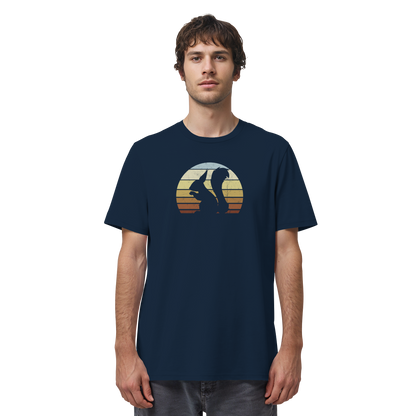 Retro Eichhörnchen Silhouette - Organic Shirt