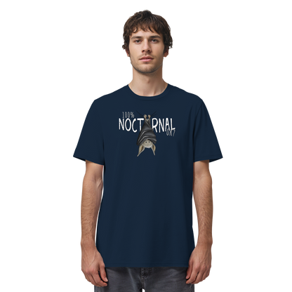 100% nachtaktive Fledermaus - Organic Shirt