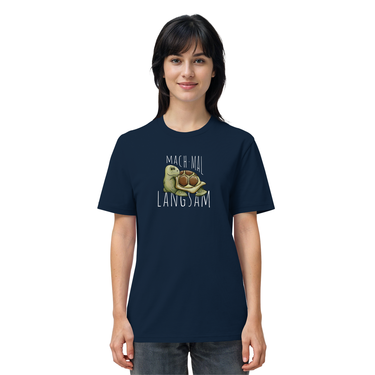 Mach mal langsam Schildkröte - Organic Shirt