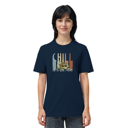 Gechillt gemütliche Schildkröte - Organic Shirt