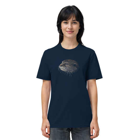 Otter Bleistift Zeichnung KritzelKunst - Organic Shirt