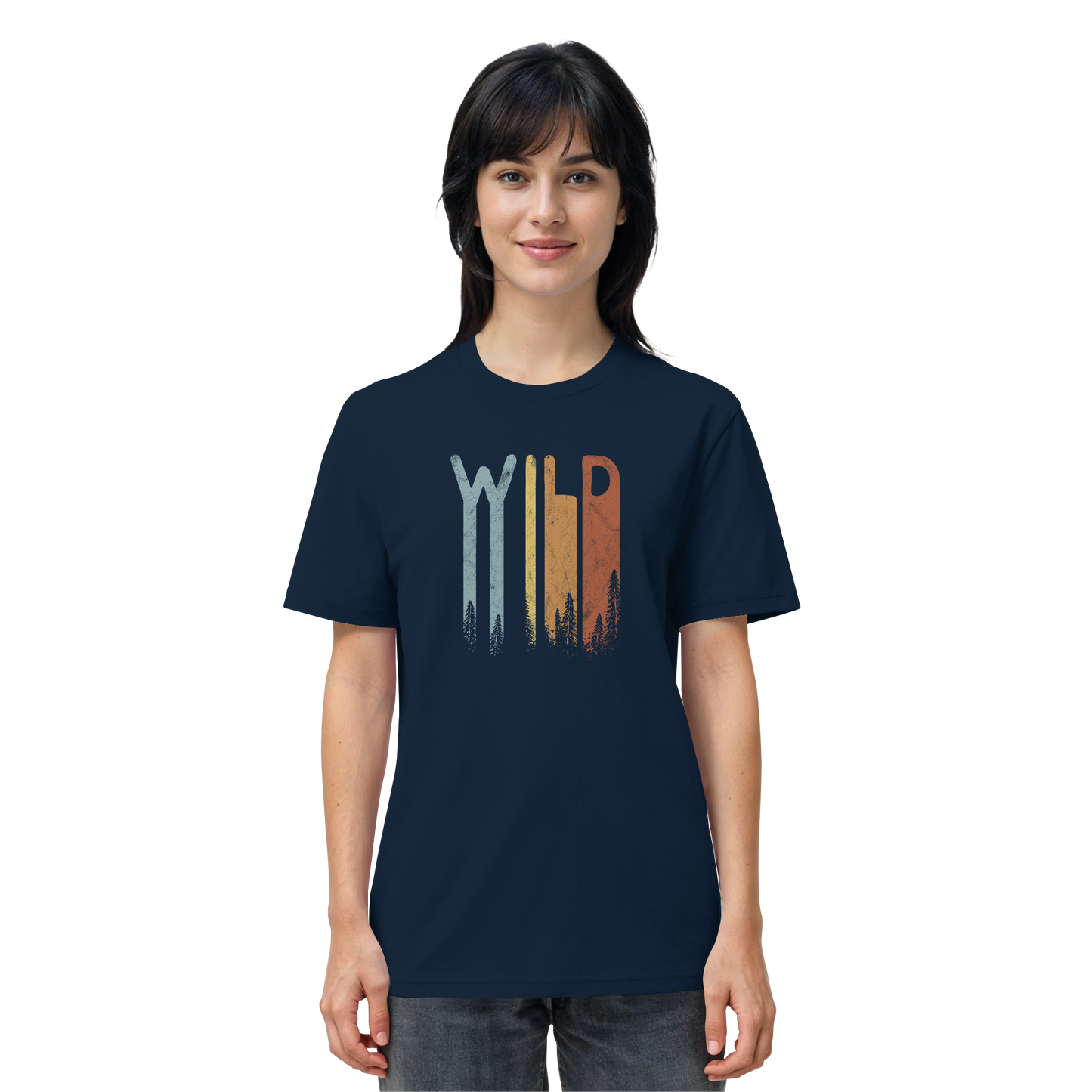 Wild Retro Schriftzug - Organic Shirt