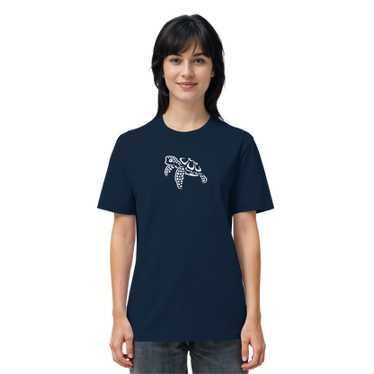schwimmende Meeres-Schildkröte - Organic Shirt