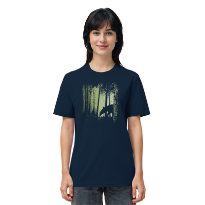 Lässiger Tapir im Zwielicht Wald - Organic Shirt