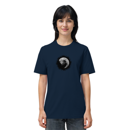 Schwarzer Rabe bei Vollmond  - Organic Shirt
