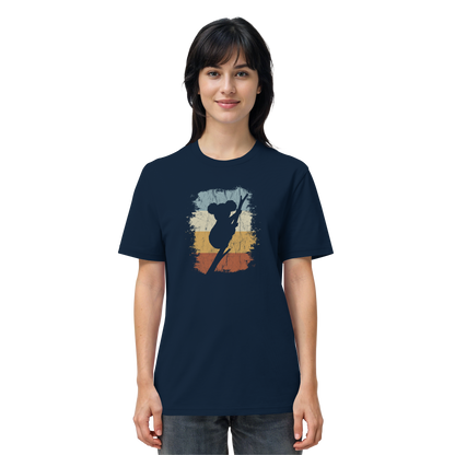 Retro kletternder Koala-Bär - Organic Shirt