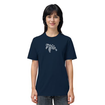 schwimmende Meeres-Schildkröte - Organic Shirt