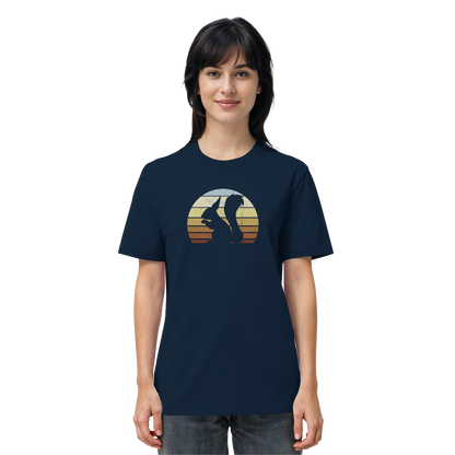 Retro Eichhörnchen Silhouette - Organic Shirt