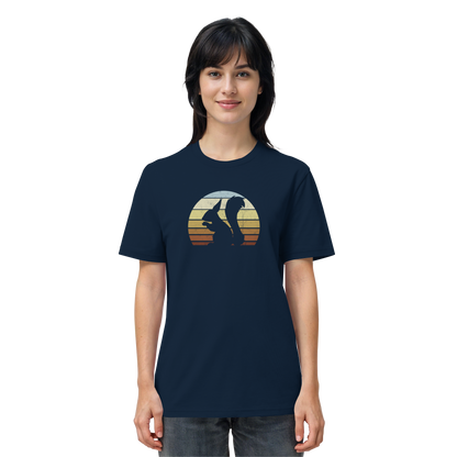 Retro Eichhörnchen Silhouette - Organic Shirt